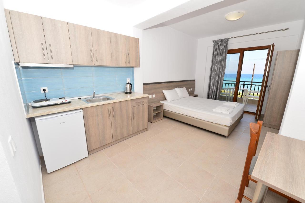 Skentos Apartments Sea View Polychrono Esterno foto