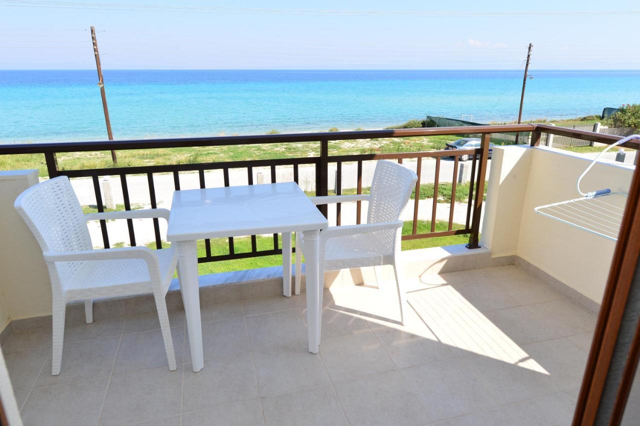 Skentos Apartments Sea View Polychrono Esterno foto