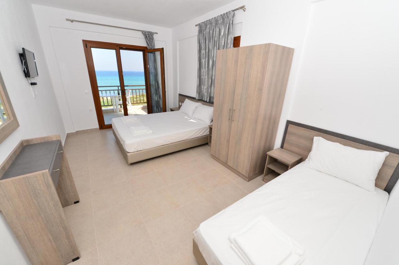Skentos Apartments Sea View Polychrono Esterno foto